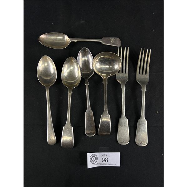 Lot of Late 1800's Early 1900's Silverware ( Cutlery)