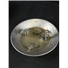 Image 3 : Canadian Made - Pewter Art, Black 4" Soapstone Carving & Gold Paner