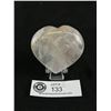 Image 1 : Clear Quartz Heart. Retails $380.00