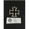 Image 2 : Vintage WWII Iron Cross Marked 1813 & 1939 2" Pendant.