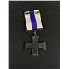 Image 2 : Vintage High Quality Copy 1.75" Military Cross w/ 2" Ribbon
