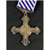 Image 2 : Vintage High Quality Copy Distinguished Flying Cross 2.5" Medal w/ 1.5" Ribbon