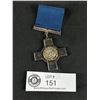 Image 1 : Vintage High Quality Copy UK  "The George Cross"  For Gallantry 2" Medal w/ 1.5" Ribbon