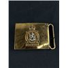 Image 2 : 2 Vintage Brass Military Belt Buckles - Canadian Forces & Kent And County Of London Yeomanry Sharpsh