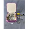 Image 1 : Hundreds of Watch Parts etc in Satin Box