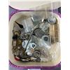Image 2 : Hundreds of Watch Parts etc in Satin Box