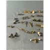 Image 2 : Assortment Of Vintage Tie Clips, Cuff Links & More