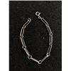Image 1 : Vintage Sterling Silver Links Bracelet