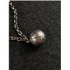 Image 2 : Vintage Sterling Silver with Ball Charm Bracelet