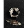 Image 2 : 2 Vintage Sterling Silver Brooches