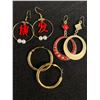 Image 2 : Various Pairs of Hoop Earrings