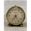 Image 1 : Vintage Swiza Coquet Alarm Clock, Swiss Made, Wind up Guess Overwound