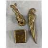 Image 1 : Antique Brass Door Knocker Consumers Cordage Co. Paper Clip & Robert Fergusons & Sons Ottawa Letter 