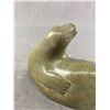 Image 2 : Vintage First Nation Soapstone Sculpture Seal, Signed Registered Eskimo Art, Marion Scott Gallery of