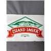 Image 3 : Vintage Signs - "Buck's Better Booze" 7.5" x 30" Wood  & 47" x 9" Tin Grandville Island Brewing. NO 