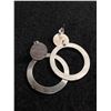Image 2 : Pair of Sterling Silver Earrings