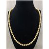 Image 1 : Vintage Pearl Necklace with Silver Filigree Clasp