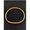 Image 2 : Vintage Gold with Red Stones Bangle
