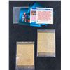 Image 2 : 2- 1954 Race Against Time Cards. 1992 Set of 5 Star Trek Cards