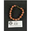 Image 1 : Vintage Italian Venetian with Gold Inlay Murano Beads Bracelet