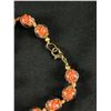Image 2 : Vintage Italian Venetian with Gold Inlay Murano Beads Bracelet