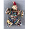 Image 1 : Vintage 13" H Cloth Clown Toy.