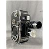 Image 2 : Vintage Bolex paillard Movie Camera w/ Case & Accessories