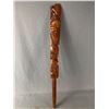 Image 1 : First Nations Wood Carving Signed John Joseph Squamish Band. Approx. 33.5" H