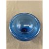 Image 2 : 3.5" H Signed Blue Glass Bowl