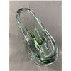 Image 2 : Vintage Heavy Kosta Boda Seaweed Signed Vase. Approx. 6" H