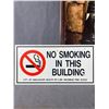 Image 3 : 3 Vitnage Man Cave/Garage Tin Signs- Largest Approx 16" x 24"