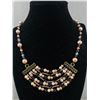 Image 1 : Vintage Pearls & Glass Beads Necklace
