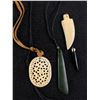 Image 2 : 2 Vintage Pendant necklaces,2 Beads Bracelets & 2 Pendants