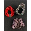 Image 2 : 3 Vintage Outstanding Beads Bracelets