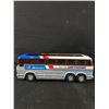 Image 2 : 3 Vintage Metal Grey Hound Buses & 1 Plastic Grey Hound Bus. 7" - 10" L