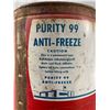 Image 2 : Vintage 1Gallon Purity 99 Products Anti-Freeze Tin By Anglo American Exploration Ltd