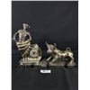 Image 1 : Vintage Electric United Matador & Bull Clock. Approx. 12" x 16"
