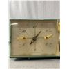 Image 2 : Vintage Westinghouse Telechron Clock Radio. Approx. 14" x 4.5" x 5"