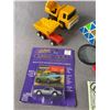 Image 2 : Lot Of Vintage Toys - Rubix Cubes, Johnny Lightning Car, Curtis Portable Radio & More