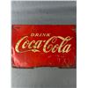 Image 1 : Vintage Drink Coca - Cola Tin/Metal Sign. Approx. 13.5" x 20"