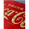 Image 2 : Vintage Drink Coca - Cola Tin/Metal Sign. Approx. 13.5" x 20"