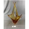 Image 2 : Beautiful Mid Century Modern Chalet Glass Bowl 16" Tall