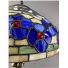 Image 2 : Vintage Tiffany Style Stained Glass Table Lamp. Approx 26" T