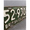 Image 2 : 1948 British Columbia License Plate