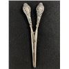 Image 1 : Early 1900s Glove Stretchers English Sterling Hallmarks