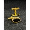 Image 2 : 24k Gold Filled Cufflink Set (Great Quality)