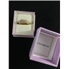 Image 1 : Sterling Vermeil Ring Domed 7 Row CZ Pave Signed 925 Noelani - 3.8 Grams - Size 6 - Tested