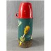 Image 2 : 1960's Space Rocket Metal Dome Lunchbox w/Thermos
