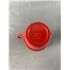 Image 8 : 1960's Space Rocket Metal Dome Lunchbox w/Thermos