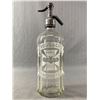 Image 1 : Vintage Cross & Co. Ltd. Vancouver B.C. Seltzer Glass Bottle w/Spout. Approx. 12.5"H